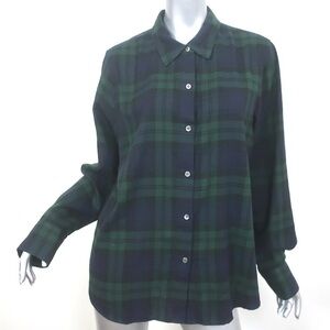 Jenni Kayne Plaid Button-Up Shirt